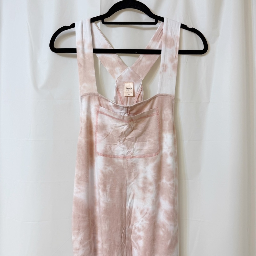 Smash + Tess Pink Tie Dye Romperalls Size Small